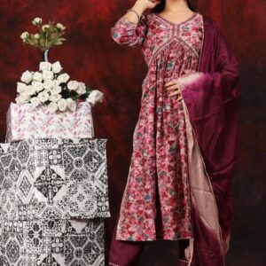 Kurti pant dupatta set