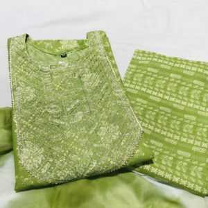 KURTI PANT DUPATTA SET