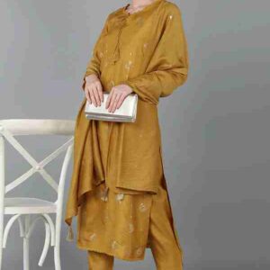 KURTI PANT DUPATTA SET