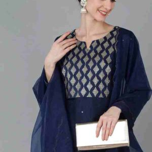 KURTI PANT DUPATTA SET