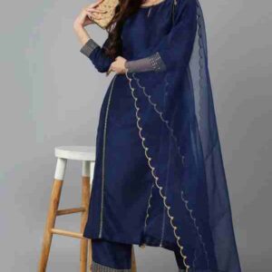 kurti pant dupatta set