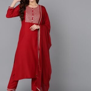 kurti pant dupatta set