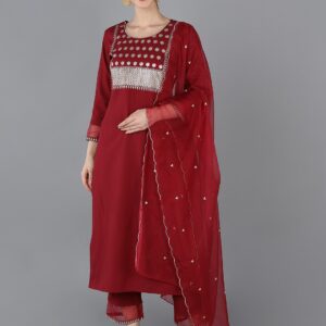 kurti pant dupatta set
